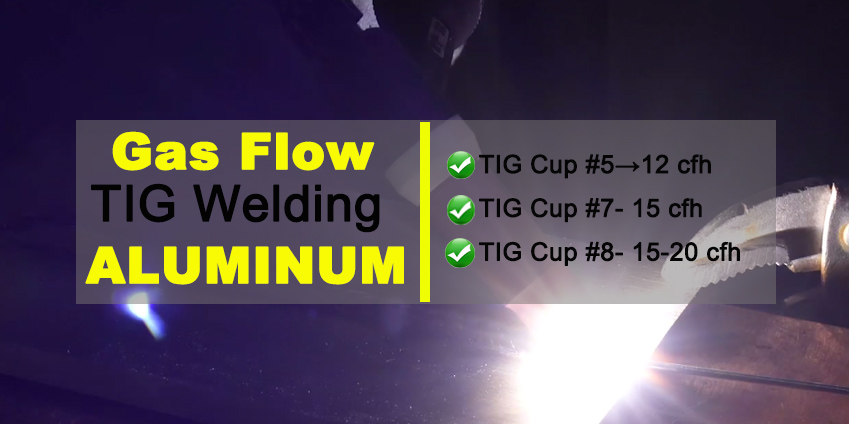 What Shielding gas to use for TIG Welding Aluminum-Gas flow
