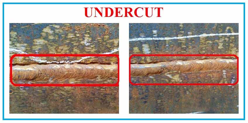 Undercut Welding Defects