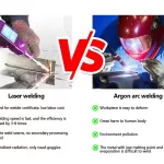 arc welding vs. laser welding