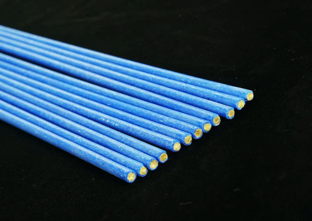 What is the purpose of Flux in Welding and how does it contribute to the process? 14 flux-coated stick electrodes