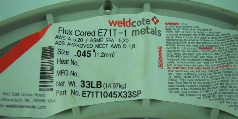 What Can Types of Electrode Be Used With FCAW-E71T