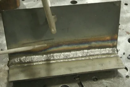 welding stainless steel to mild steel