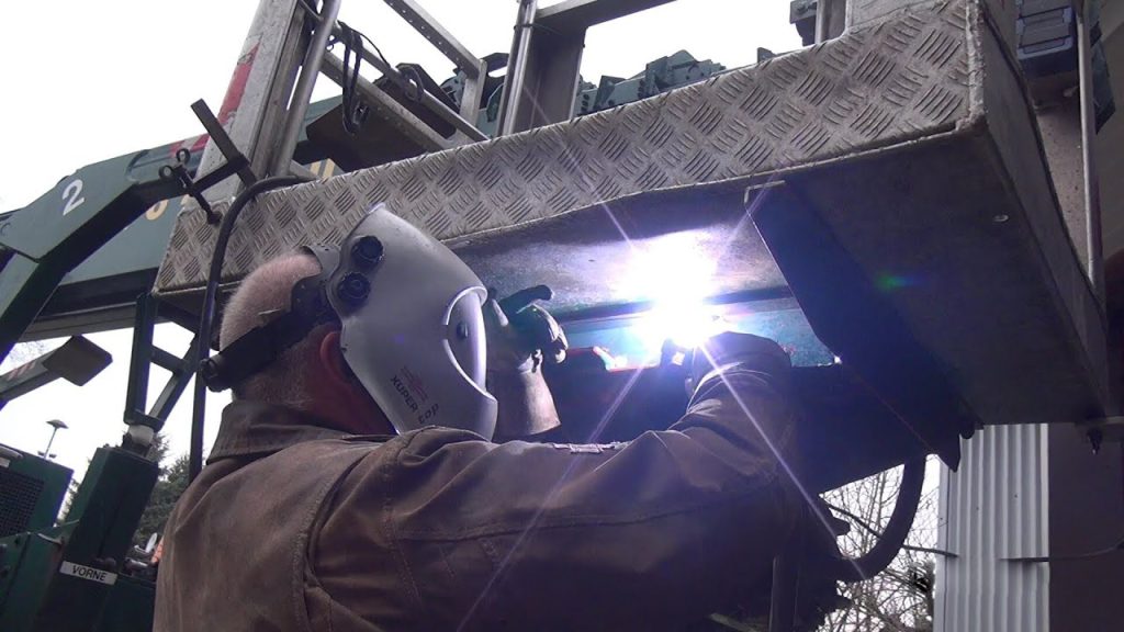 Aluminium TIG Welding Overhead Position
